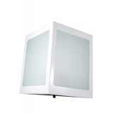 Arandela Luminaria Triangular para 2 Lampadas  - LUXTIME